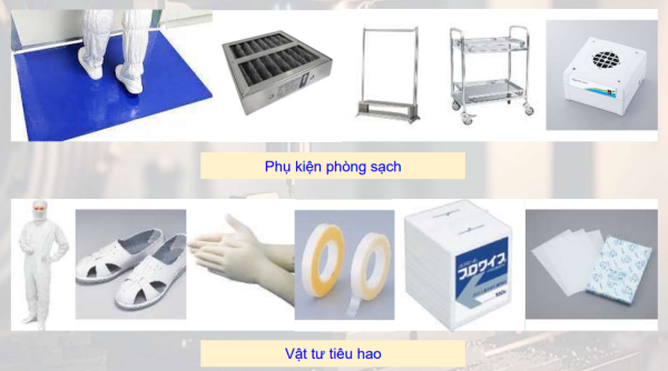 Thiết bị, vật tư phòng sạch